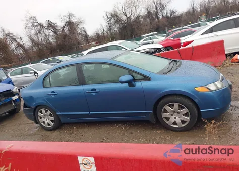 2007 Honda Civic Lx z USA, uszkodzony, nr VIN 1HGFA16507L021053